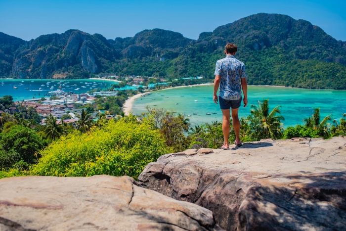 Plages ensoleillées de Thaïlande en mars