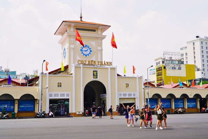 Marché Ben Thanh, étape incontournable d’un voyage au Vietnam