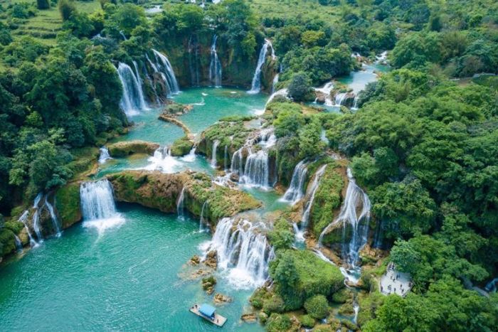 Cascade de Ban Gioc à Cao Bang