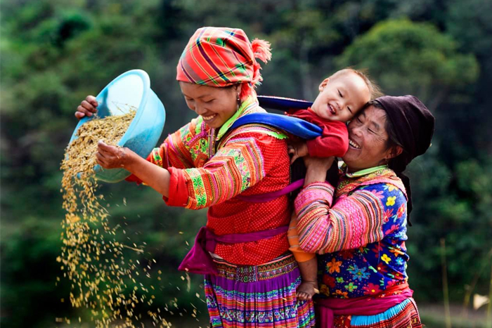 La beauté des minorités ethniques à Cao Bang 