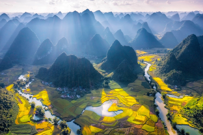 La période idéale pour visiter la vallée de Phong Nam