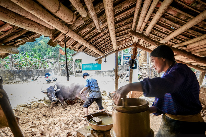 Visiter le village de Lung Ri