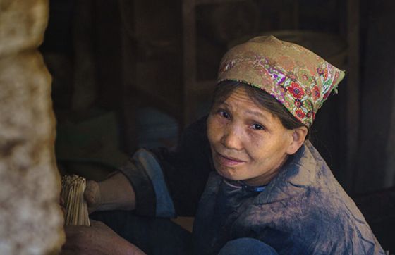 Village De Phia Thap : Un Village Traditionnel Dencens à Cao Bang Vietnam