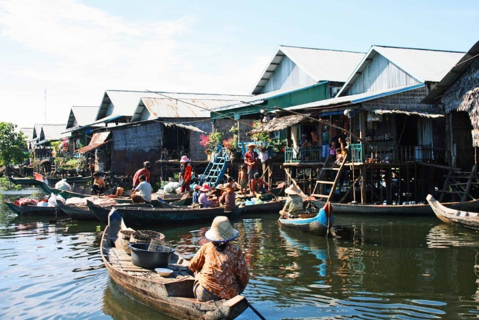 Finir le circuit Vietnam Cambodge 2 semaines par une visite au lac Tonlé Sap