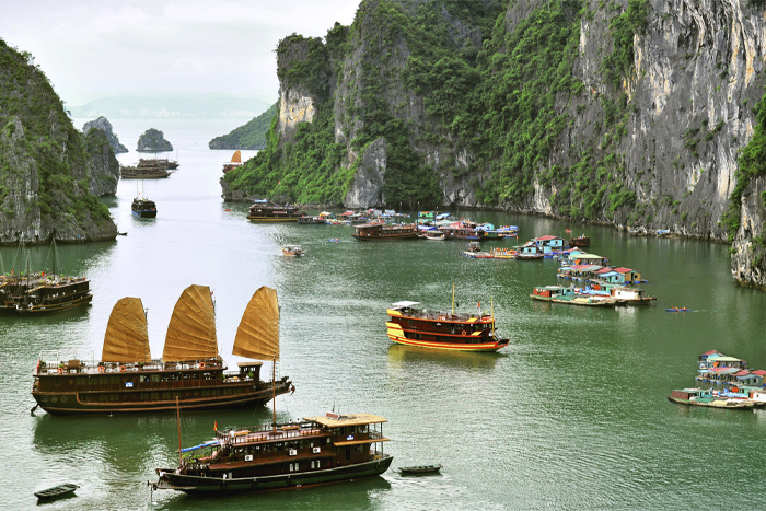 Baie d’Halong et croisière sur le Dragon Bay