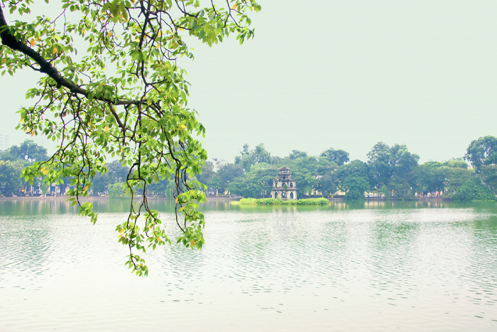 Le lac Hoan Kiem (Épée restituée)