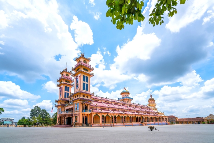 Une visite du temple Caodaïste en 2 semaines au sud Vietnam