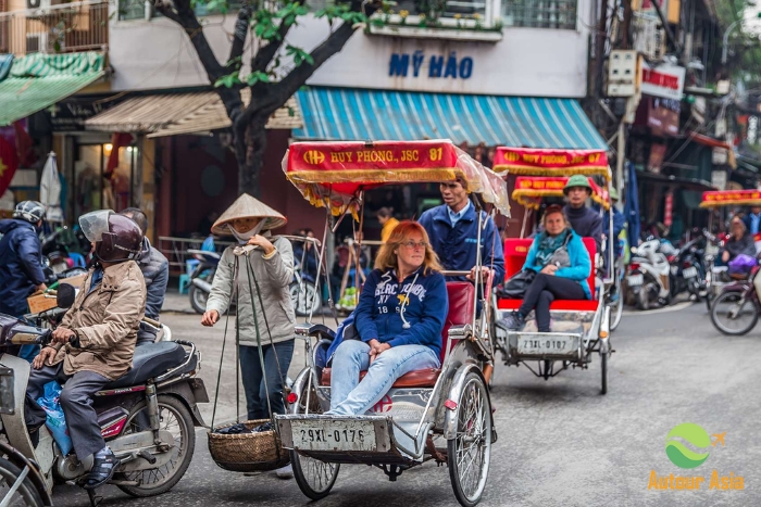 Visitez le Nord Vietnam 7 jours, explorez Hanoi en cyclo