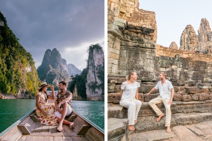 Voyage en amoureux entre les paysages spectaculaires du Vietnam et du Cambodge