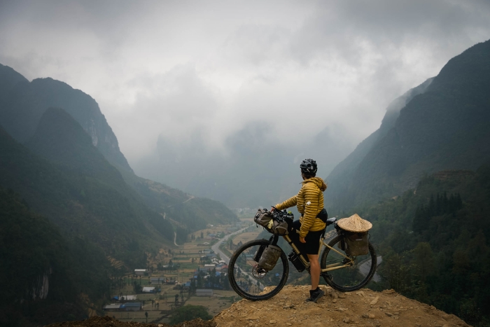 Circuits &agrave; v&eacute;lo sur la boucle de Ha Giang