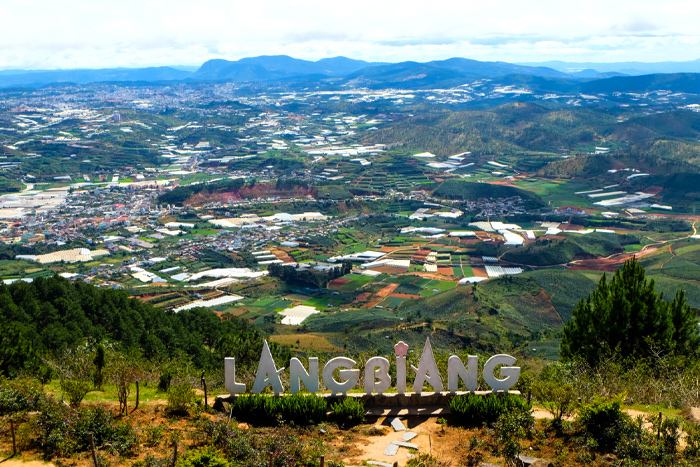 La montagne Langbiang Dalat