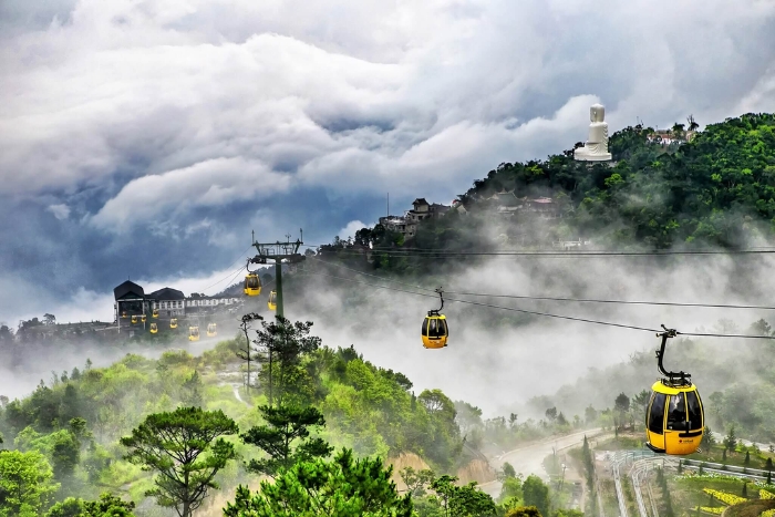 Instants de repos et de photos souvenirs, parfaits pour conclure 1 journée à Ba Na Hills