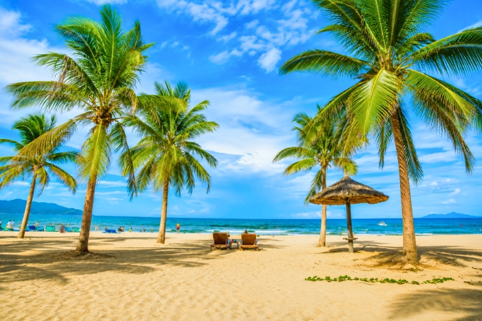 Prendre le temps de se d&eacute;tendre sur la plage de Non Nuoc pendant 1 semaine &agrave; Da Nang