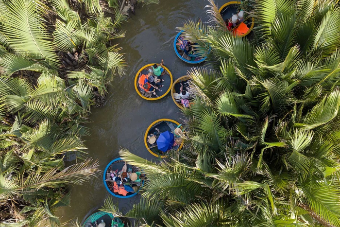 Excursion en bateau-panier à Hoi An - Une aventure écologique unique au Vietnam