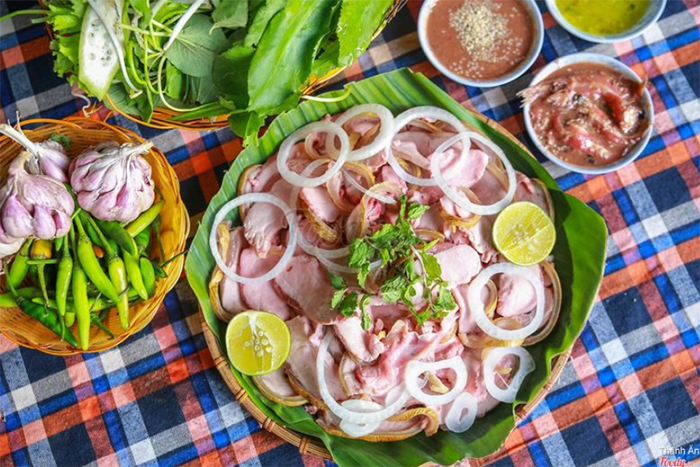 Veau grillé de Cau Mong 