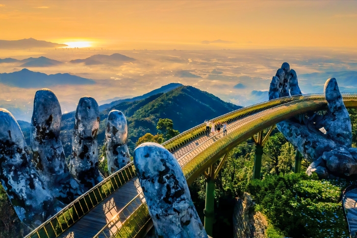 Visiter Da Nang en découvrant le Pont d’Or