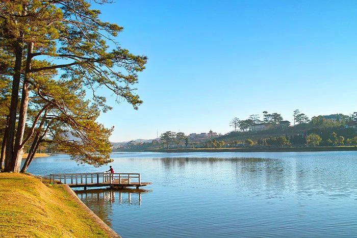 Le lac Xuan Huong &agrave; Da Lat