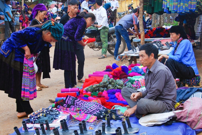 Immersion dans la vie locale au marché Muong Thanh