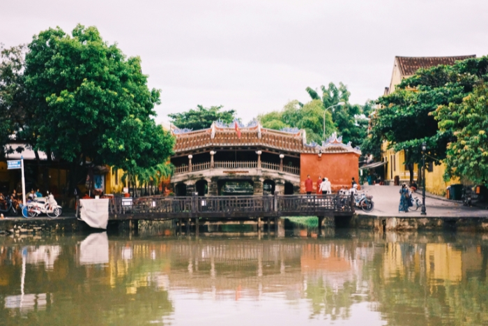 Le Pont japonais, emblème de Hoi An