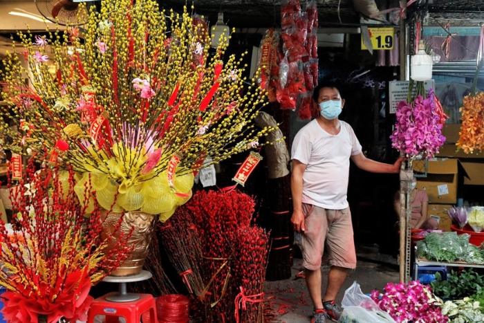 Le marché aux fleurs de Hồ Thị Kỷ