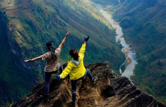 Panorama Ha Giang Sur Le Col De Ma Pi Leng Vietnam