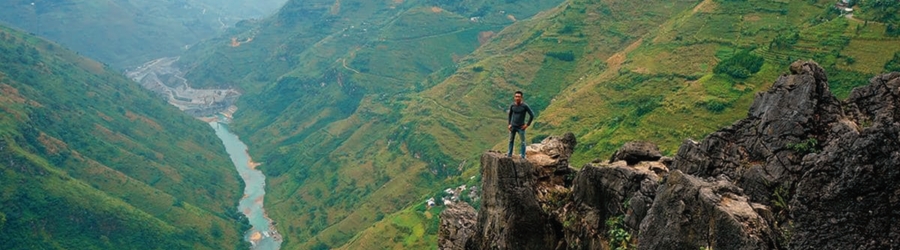 Panorama Ha Giang sur le Col de Ma Pi Leng