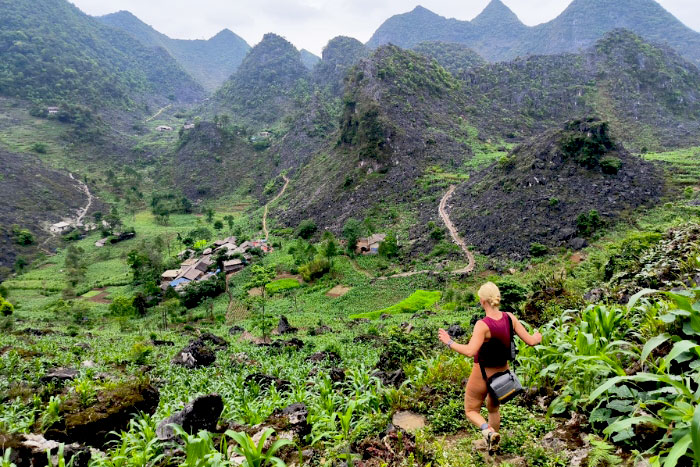 Randonnée à Ha Giang, Vietnam