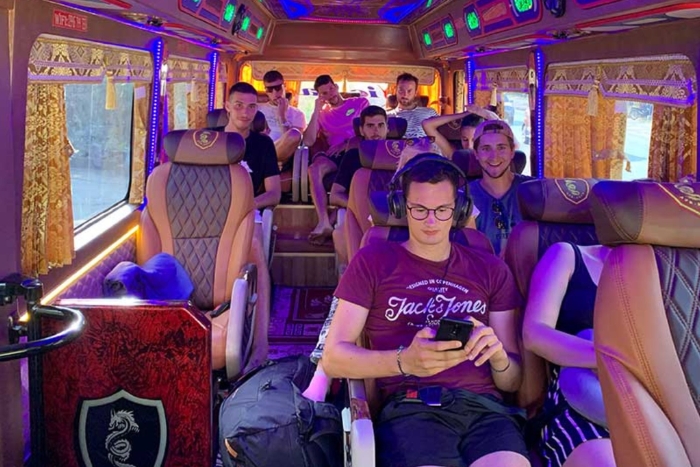 Bus couchette Ha Giang au départ de Hanoï