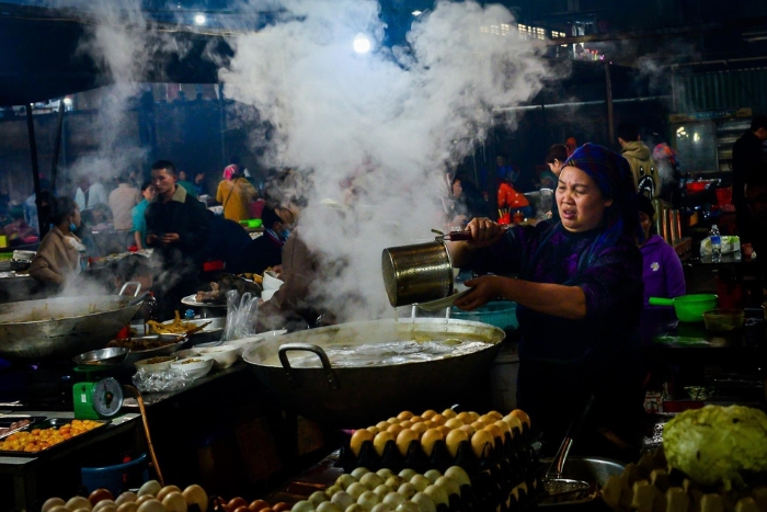 Marché de Meo Vac, Ha Giang Vietnam