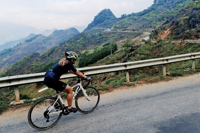 Le v&eacute;lo de route est d&eacute;conseill&eacute; pour le boucle de Ha Giang &agrave; v&eacute;lo