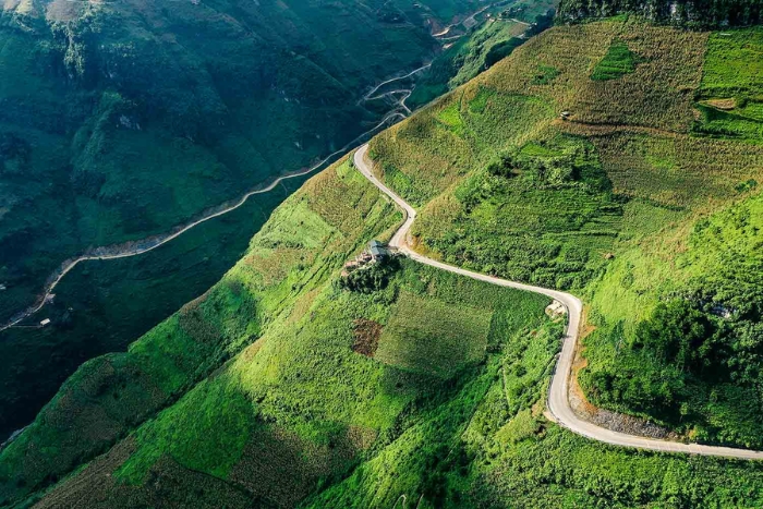 Col de Ma Pi Leng pour faire le Ha Giang loop &agrave; v&eacute;lo