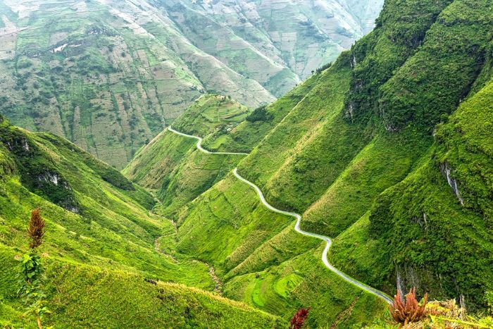 Col de Ma Pi Leng à Ha Giang - L'une des plus belles routes du Vietnam