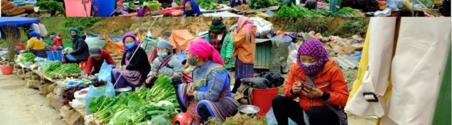 Marché de Meo Vac à Ha Giang, nord du Vietnam