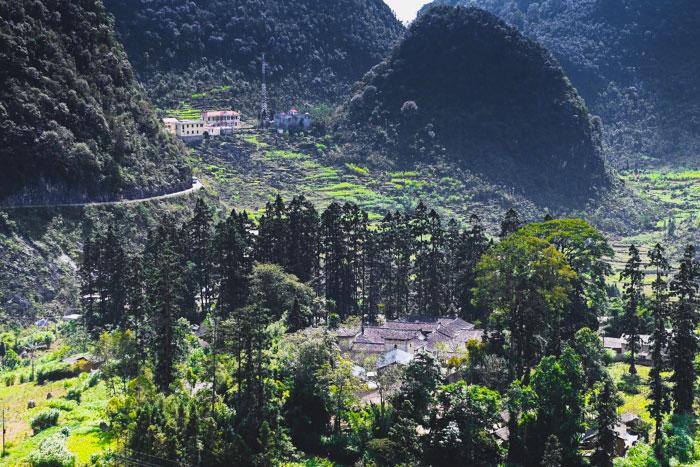 Palais du roi Meo dans la vallée de Sung La