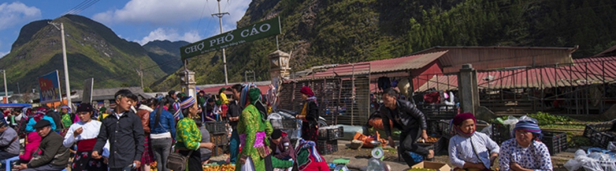 Pho Cao - Marché ethnique à Dong Van, Ha Giang, nord du Vietnam