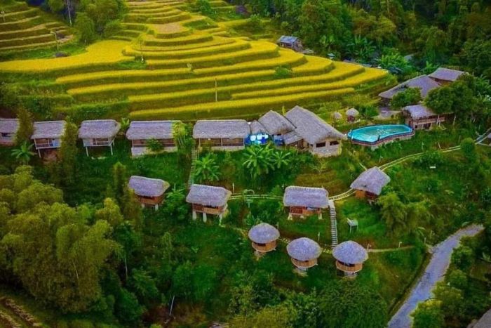 Hoang Su Phi Bungalow à Thong Nguyen, Ha Giang