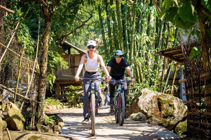 Ecolodge Pan Hou Village au village de Thong Nguyen