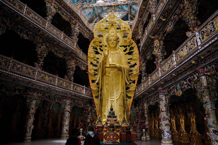 Pagode Linh Phuoc à Da Lat