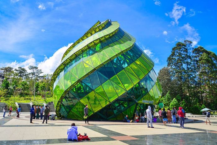 Place de Lam Vien à Dalat