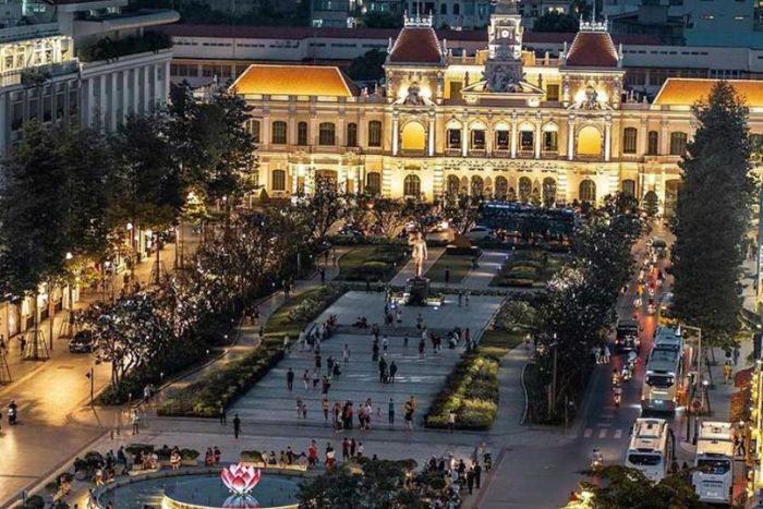 Rue piétonne de Nguyen Hue - Incontournable à Ho Chi Minh Ville 2 jours