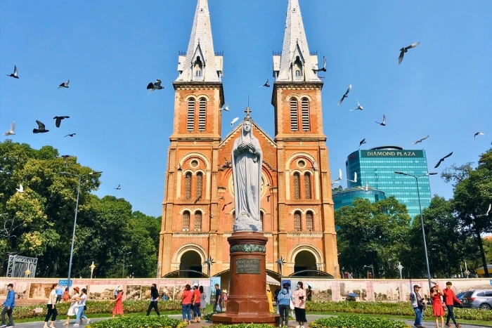 Cathédrale Notre-Dame, attraction à Saigon