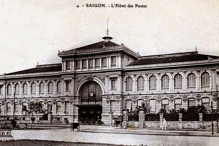 Ancienne photo de la poste