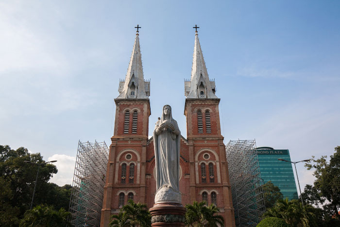 La cathédrale aujourd'hui