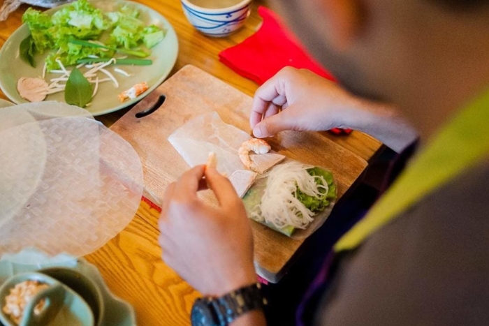 Rouleaux de printemps frais