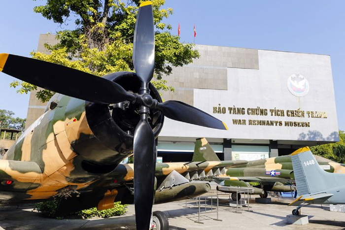 Musée des vestiges de la guerre à Ho Chi Minh