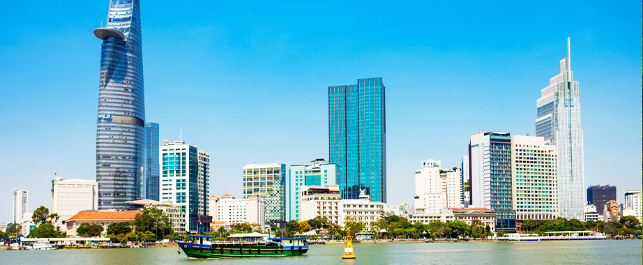 Ho Chi Minh Ville est une ville moderne