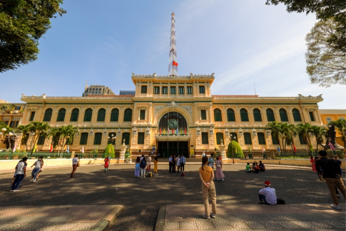 Une visite de Saigon depuis le port de Phu My &agrave; la Poste centrale