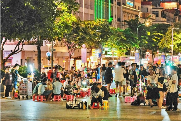 La cuisine de rue est un incontournable ici