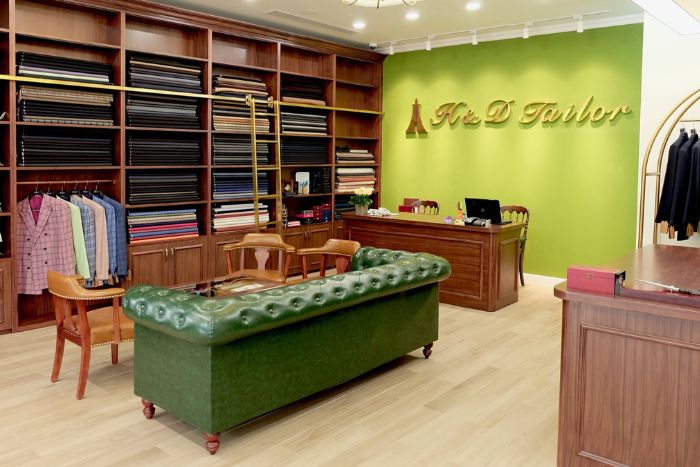 H&D Tailor est l'un des meilleurs tailleurs à Saigon