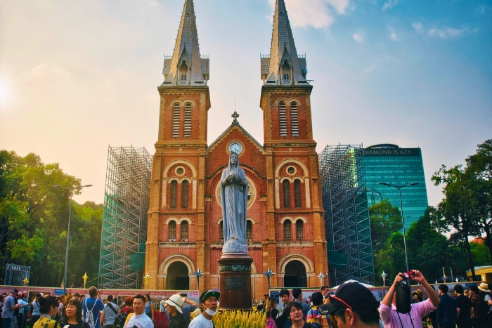 Cath&eacute;drale Notre-Dame de Saigon